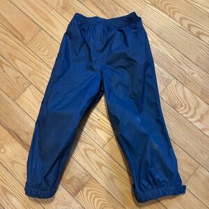L.L. Bean Navy Rain Pants